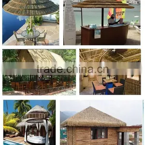 Decorative Vocation Synthetic Thatch Roof , PVC Material Synthetic Thatch Roof thumbnail-1
