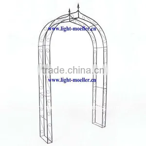 Wrought Iron Garden Arch LMGR-51003 thumbnail-1