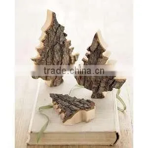 Natural Wooden Hanging Christmas Ornaments Decoration thumbnail-2