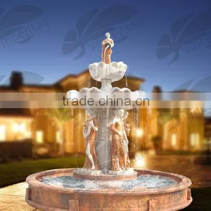 Large Size Outdoor Garden Water Mable Fountain thumbnail-4