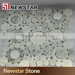 Newstar Penny Rounds Natural Stone Mosaic thumbnail-1