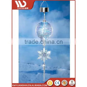 Promotional Gift Craft Hanging Home Solar Christmas Decoration Led Light Ball thumbnail-2