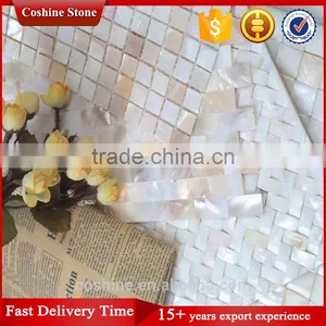Popular Sticky Backsplash Mother of Pearl Shell Mosaic Tiles thumbnail-1