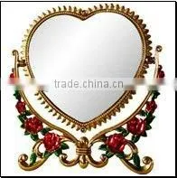 European-style Antique Table Comestic Mirrors With Two Sides thumbnail-1