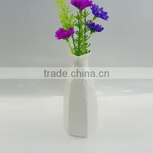 Beautiful White Ceramic Vase thumbnail-1