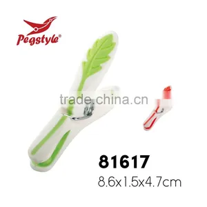Best Selling High Quality Decorated Spring Strong Printed Soft Grip Clothes Pin thumbnail-1