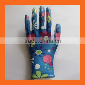 Garden Girl Water Resistant Weeding Gloves With Nitrile Palm thumbnail-3