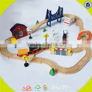 Wholesale Baby Wooden Toy Train New Design Kids Wooden Toy Train Interesting Children Wooden Toy Train W04C012 thumbnail-6