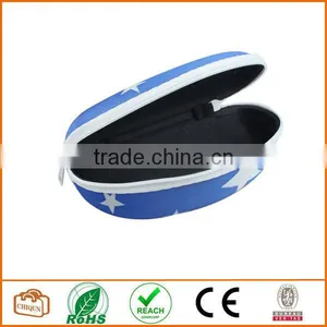 2015 New Eva Zippered Hard Eyeglasses Box Case Bag Blue Chiqun Dongguan thumbnail-2