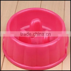 Puppy Dog Slow Down Eating Feeder Dish Pet Dog Cat Feeding Food Bowl Hot Sale,custom Plastic Pet Bowls Manufacturer thumbnail-2