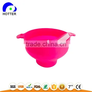Custom Color Amazon Hot Selling Silicone Bowl for Popcorn thumbnail-1