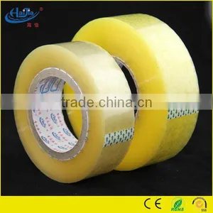Christmas Hot Sale Yellowish Bopp Packing Tape/solvent Based Acrylic Yellow Bopp Tape thumbnail-5