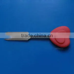 Silicone Heart Shape Fruit Fork thumbnail-1
