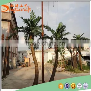 2015 Latest Design Artificial Outdoor Date Palm Trees Artificial Palm Tree Leaves Decorative Metal Palm Trees thumbnail-2