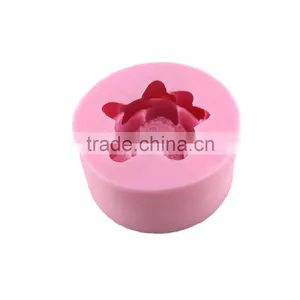 Handmade Soap Mold DIY Silicone Cake Mold Cake Mold Cake Decorating Tools Lotus 1688 Agent thumbnail-2