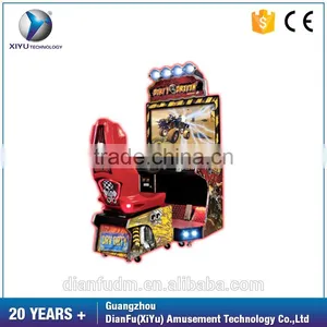2017 DianFu 42 Inch Dirty Driving Car Racing Simulator Game Machine for Sale thumbnail-1