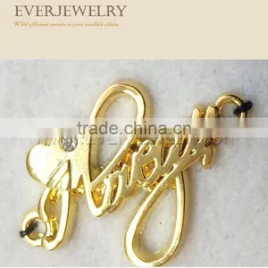 Bag Accessories Metal Letter Logo thumbnail-1