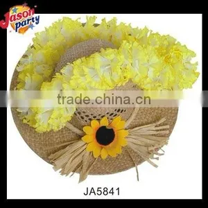 2012 Hat Party Ideas Straw Cowboy Hat Girls Straw Hats thumbnail-1