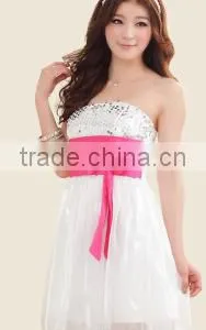 GZY Woman Dress Fashion Lady Long Party Dress 2017 Stock Shiny Model Factory Wholesale Guangzhou Slim thumbnail-5