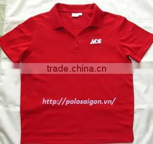 Ladies' V-neck Polo Shirt, Short Sleeve CVC 65/35 thumbnail-1