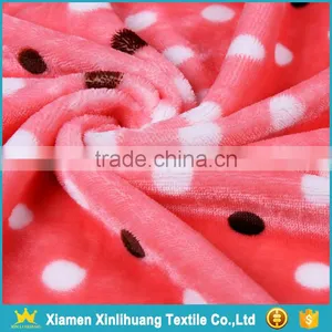 Wholesale Super Soft Knit Printed Flannel Fabric for Babies Clothing thumbnail-4