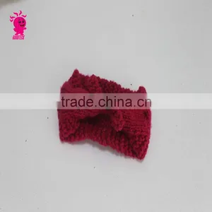 Beauty Fashion Flower Crochet Knit Knitted Headwrap Headband Ear Warmer Hair Muffs Band Winter thumbnail-2
