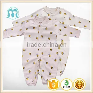 Baby Printed Bodysuits Wholesale Printed Bees Bodysuits thumbnail-1
