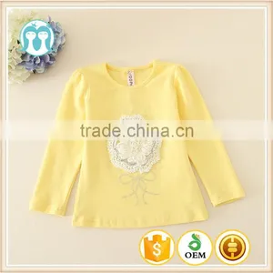 Candy Color Korean Style Kids Long Sleeve Undershirt Hot Popularity Sweet Undershirts for Winter With Low MOQ thumbnail-1