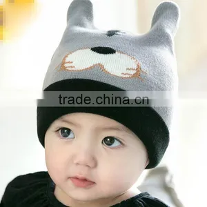 TC17006 Hot Selling Lovely Animal Pattern Baby Beanie Hats New Style Baby Winter Hats thumbnail-2