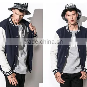 2017 Top Fashion Design Men's Baseball Jacket High Quality Popular Jackets thumbnail-2