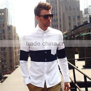 White French Cuff and Collar Grey Man Business Shirt thumbnail-2