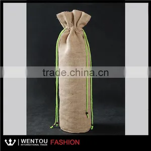 New Arrival Burlap Wholesale Wine Bags thumbnail-1