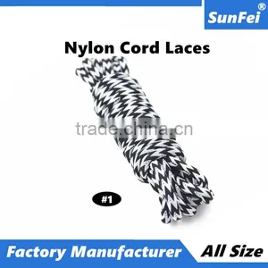 Brand New Street Style Athletic Sport Shoelaces - Good Replacement Rope Laces For Sneakers and Boots - Crazy Rope Laces All Size thumbnail-1