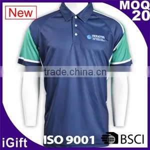 Wholesale Custom Logo Polo Shirt for Men thumbnail-1