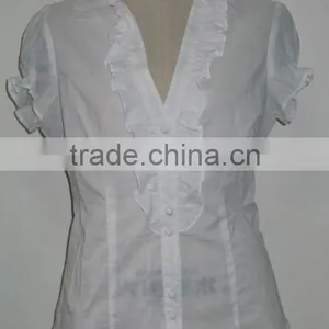 Lace Trim Shirt thumbnail-1