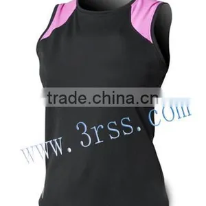 2014 Sleeveless UPF50+ Rash Guard for Young Lady thumbnail-1