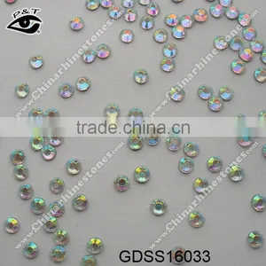 Cheap China Rhinestone Iron on Crystal AB SS16 For Shoes Clothing thumbnail-1