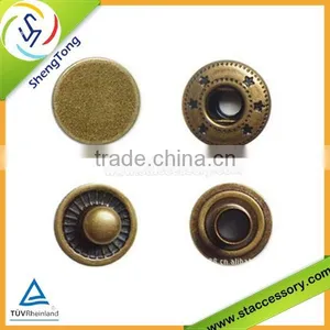 Colorful Snap Button Wholesae Hot Selling for DIY ,jean Button or Clothes Accessories thumbnail-4