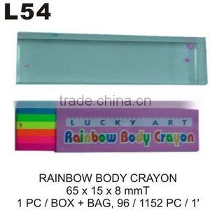 L54 RAINBOW BODY CRAYON thumbnail-1