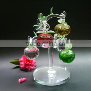 Unique Crystal Apple Treefor Wedding Gift and Home Decoration thumbnail-1