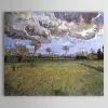 Famous Oil Painting Landscape Under the Storm Sky by Van Gogh thumbnail-1