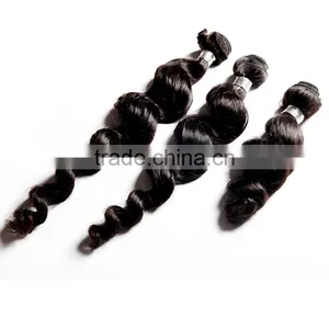 Brazilian Loose Wave Human Hair Weaves Wavy Unprocessed Wholesale Virgin Brazilian Hair Extension thumbnail-3