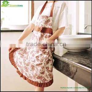 Custom Promotion Kitchen Apron Printed Cooking Apron Customization Work Cloth Apron thumbnail-4