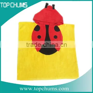 100% Cotton Reactive Printed Microfiber Towel Surf Poncho thumbnail-1
