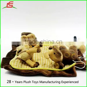 Environmental ISO Soothe Baby Plush Animal Toy Hanging Bed Bell thumbnail-2