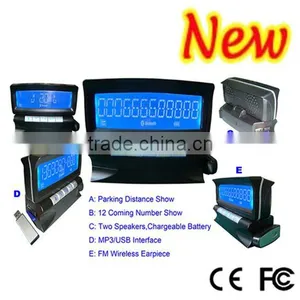 Mr.Ice Online Service For Latest Product!Car Bluetooth Hands Free Kit(BT868)USB MP3 Player Car Parking Sensor System thumbnail-1