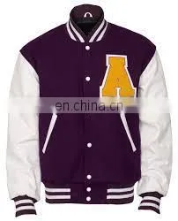 Custom Latterman Varsity Jacket / Versity Man Jacket Wholesale / Winter Leather Jacket Winter Leather Varsity2015 thumbnail-5