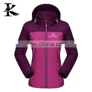 Women Windproof Softshell Jacket Casual Breathable Jacket thumbnail-1