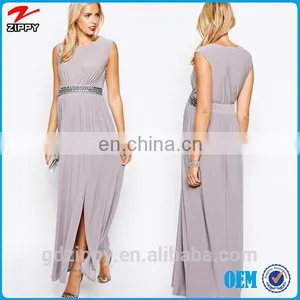 With Belt Woman Dress Maternity Long Dress thumbnail-1