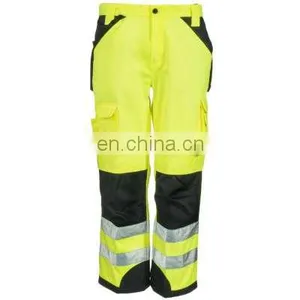 High Visibility Reflective Safety Pants With Multi Pocket Cargo Pants for Men/JY-0 thumbnail-1